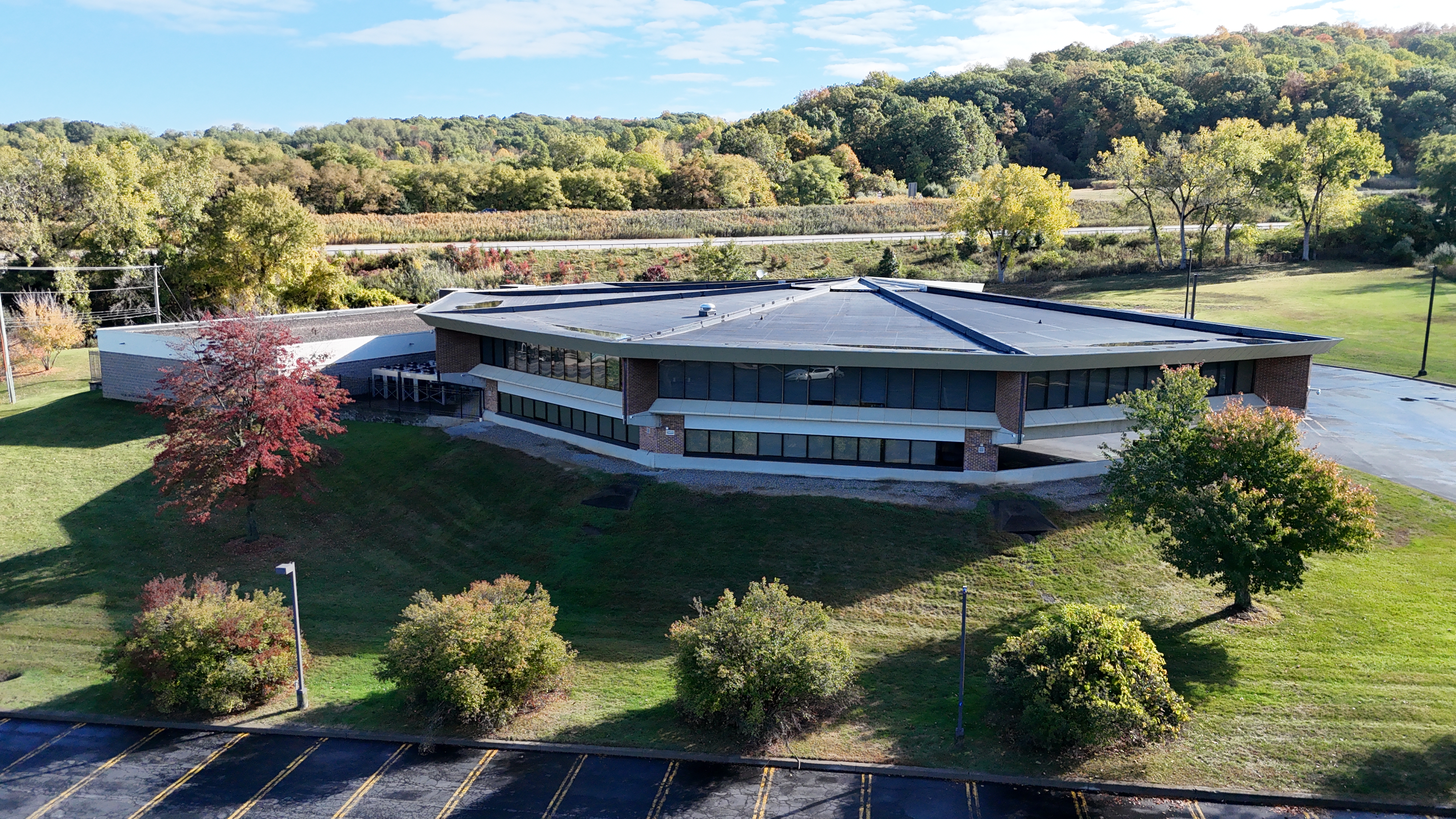 Aerial view of JTS Management properties